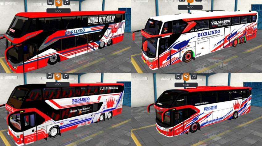 Mod Bussid Bus Borlindo