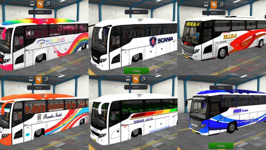 Mod Bussid Bus Scorpion King Scania