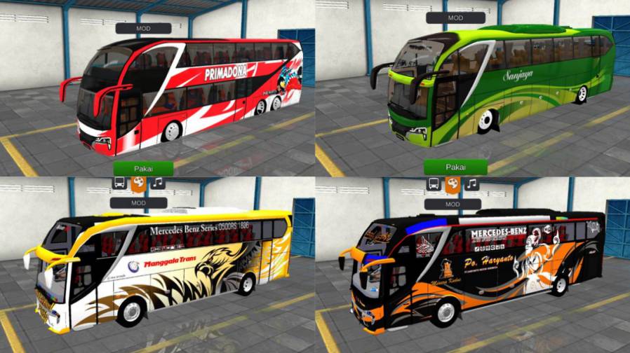 Mod Bussid Bus Skylander