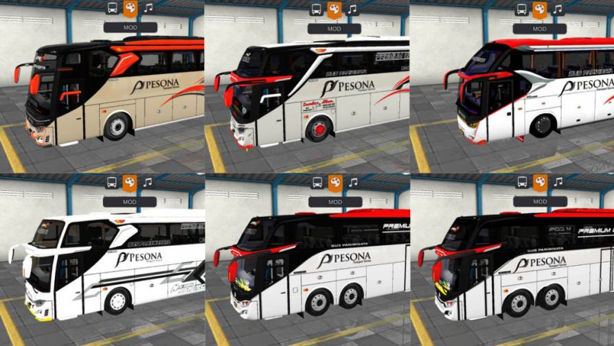 Mod Bussid Bus Pesona