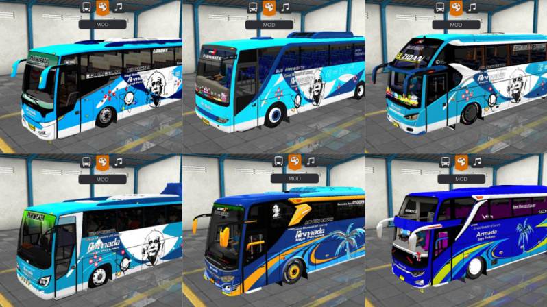 Mod Bussid Bus Armada Jaya Perkasa