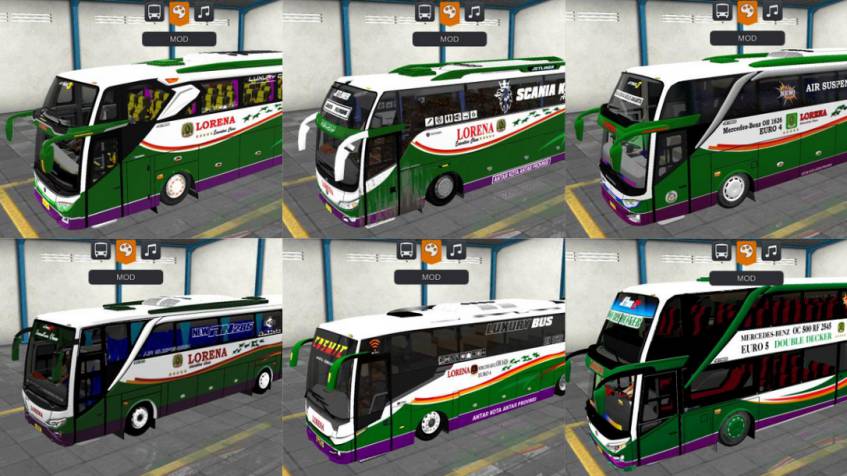 Mod Bussid Bus Lorena