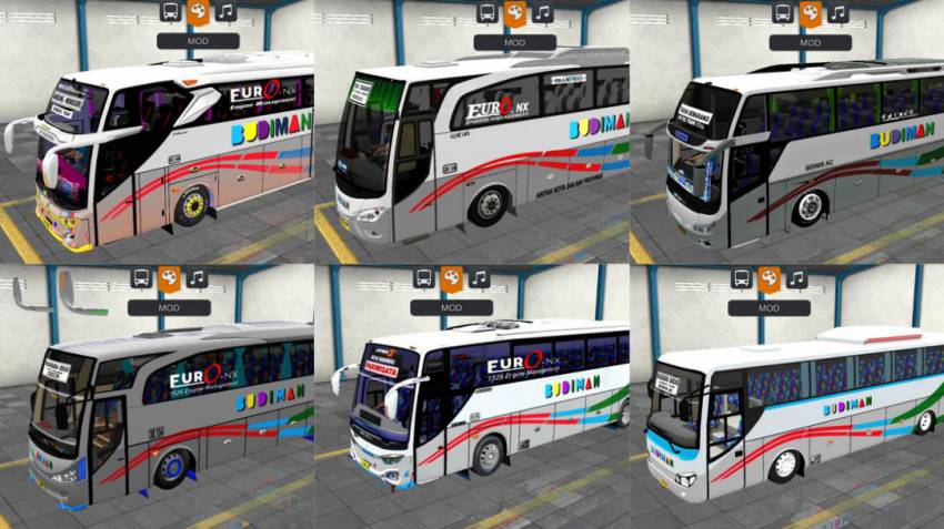 Mod Bussid Bus Budiman