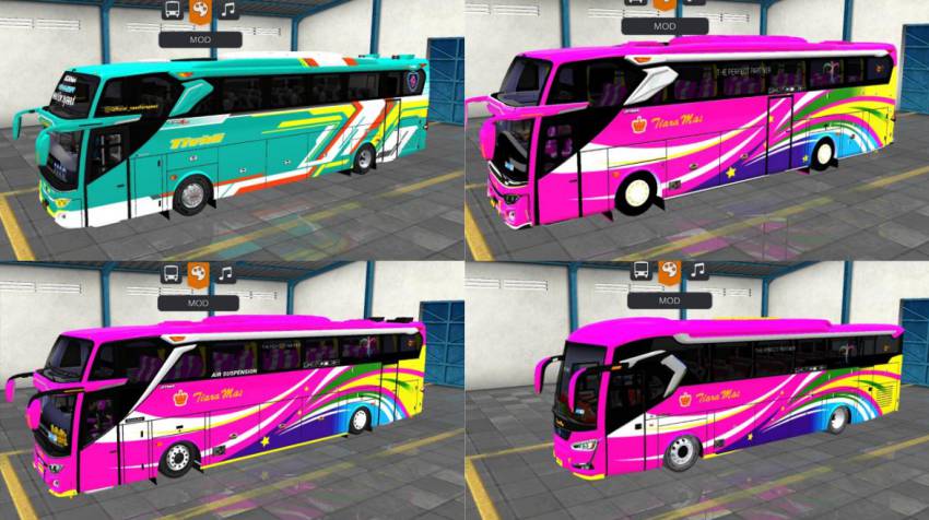 Mod Bussid Bus Tiara Mas