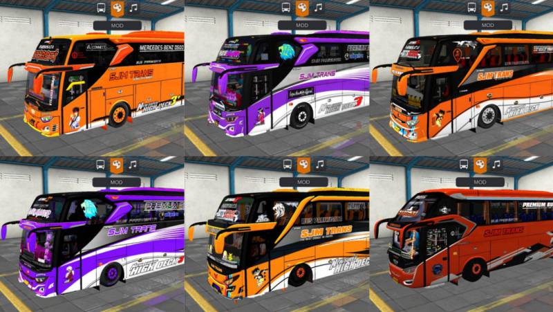 Mod Bussid Bus SJM Trans