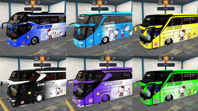 Mod Bussid Bus KYM