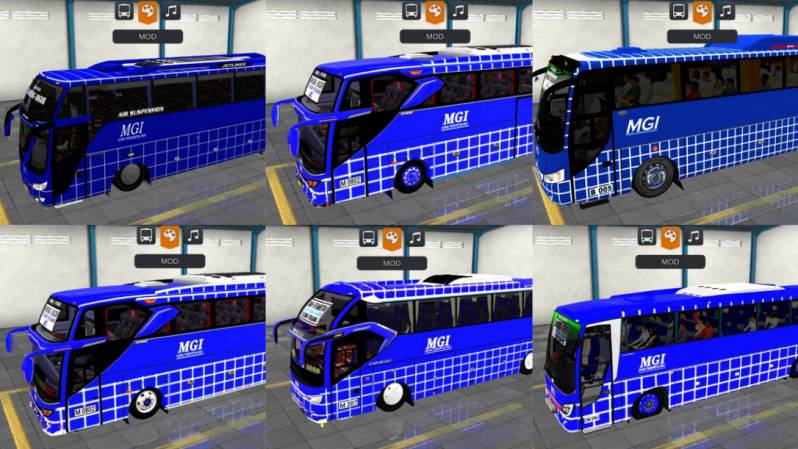 Mod Bussid Bus MGI