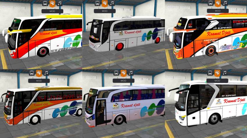 Mod Bussid Bus Kramat Djati