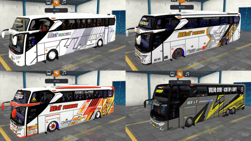 Mod Bussid Bus Best Premium