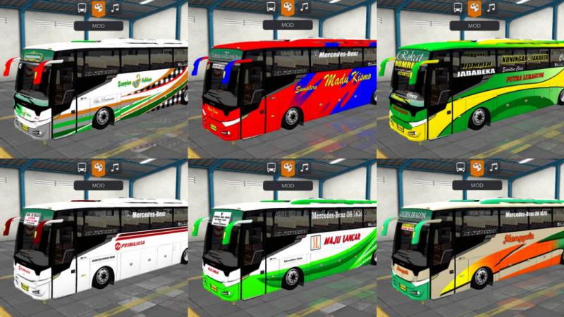 Mod Bussid Bus Scorpion X