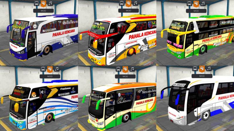 Mod Bussid Bus Pahala Kencana