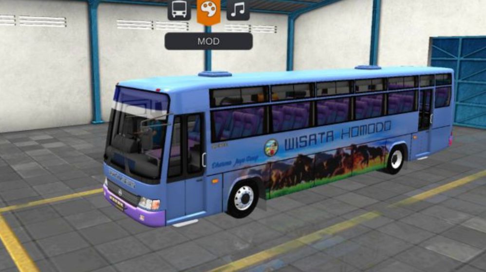 Mod Bussid Bus Wisata Komodo