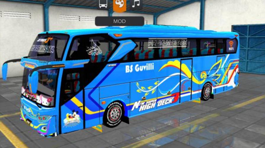 Mod Bussid Bus BS Guvilli