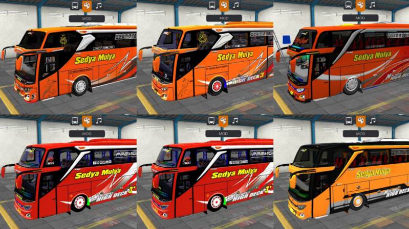 Mod Bussid Bus Sedya Mulya