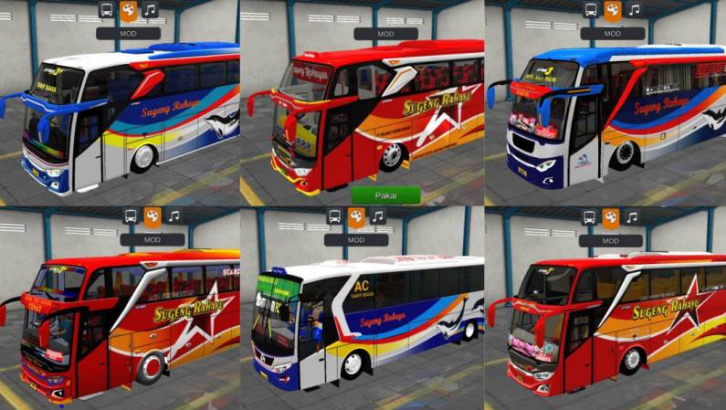 Mod Bussid Bus Sugeng Rahayu