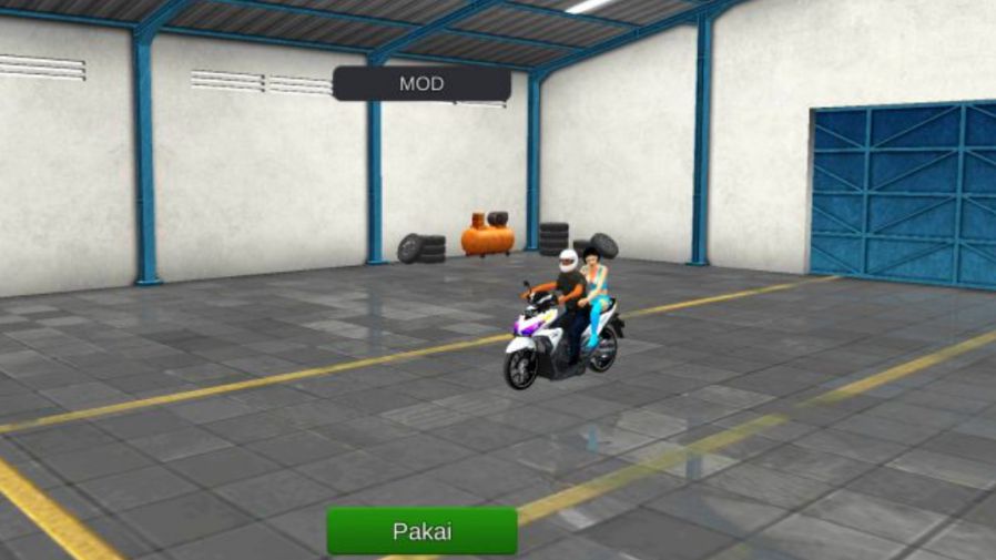 Mod Bussid Vario 150 CC Boncengan