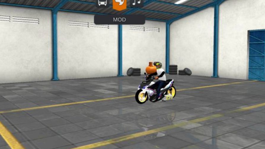 Mod Bussid Aerox BMX Keren