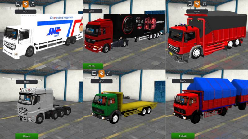 Download Mod Bussid Truck Mercedes