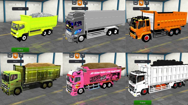 Download Mod Bussid Truck Dump