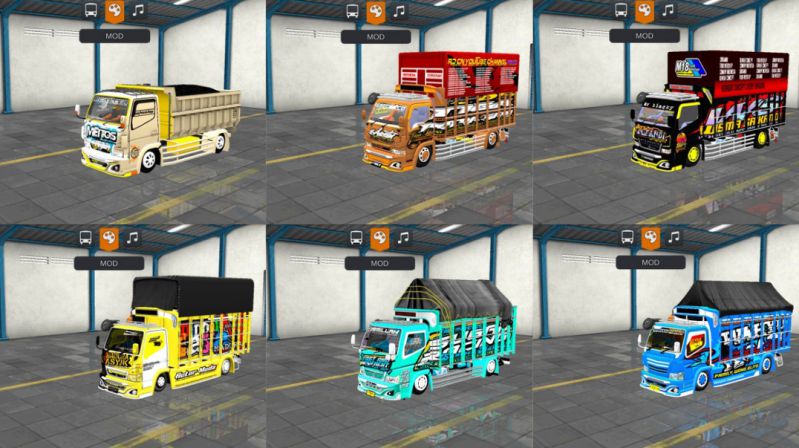 Download Mod Bussid Truck M18 Bumper