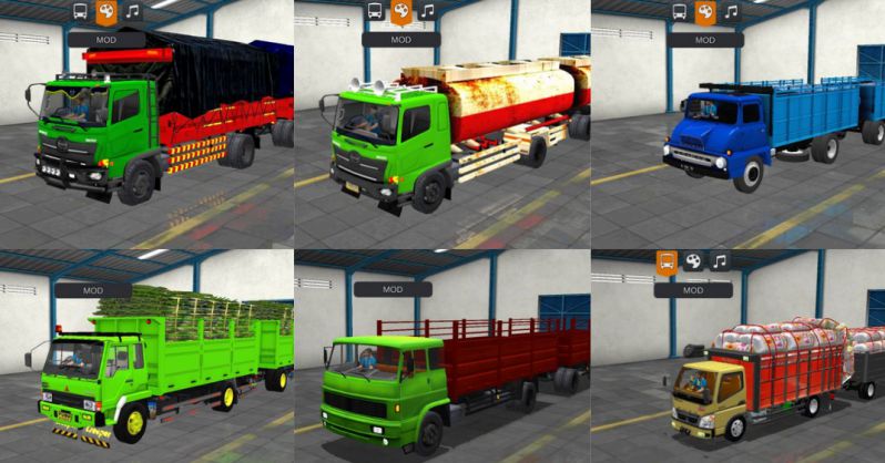 Download Mod Bussid Truck Gandeng