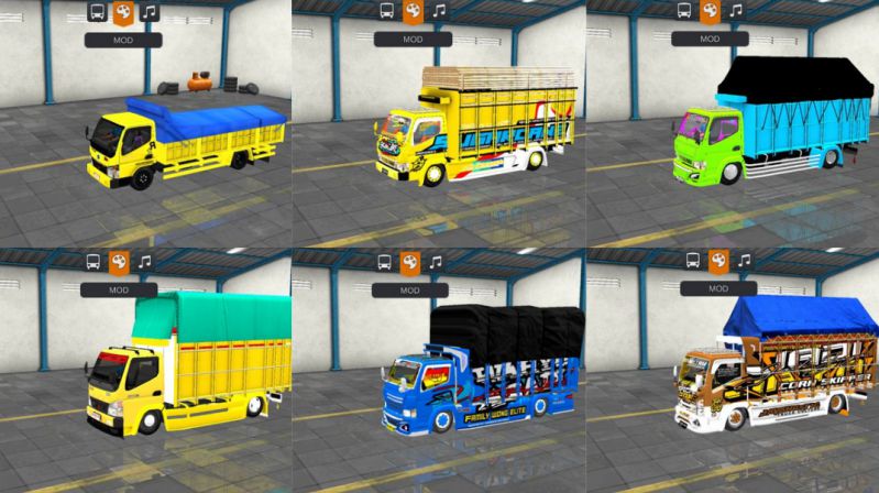 Download Mod Bussid Truck Suspensi Asli