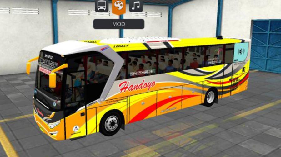 Mod Bussid Bus Handoyo SR1 Hino