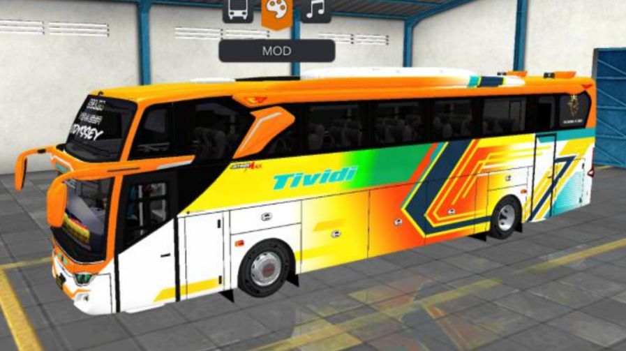 Mod Bussid Bus Tividi HD