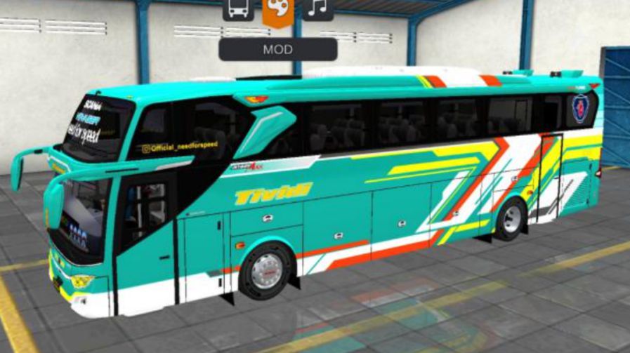 Mod Bussid Tividi SHD Scania