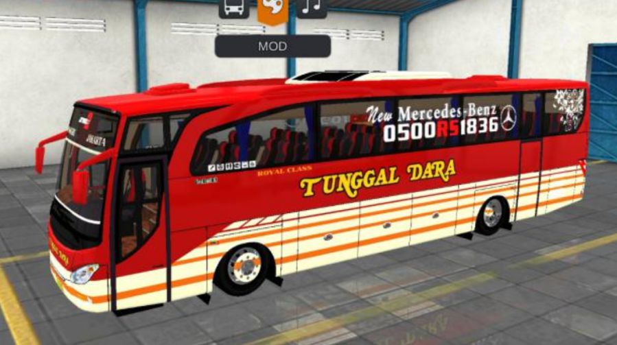 Mod Bussid Tunggal Dara JBHD V4 Alcoa