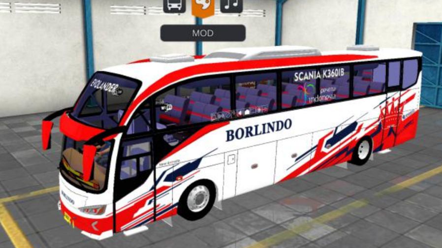 Mod Bussid Bus Borlindo Evolander