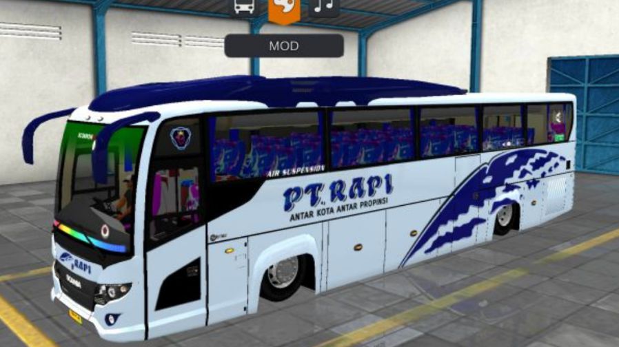 Mod Bussid Scorpion King Rapi