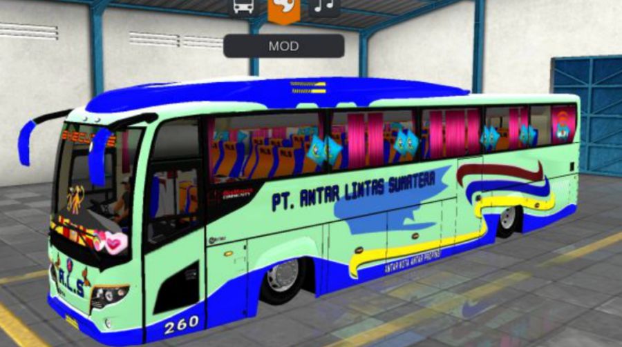 Mod Bussid Scorpion King ALS