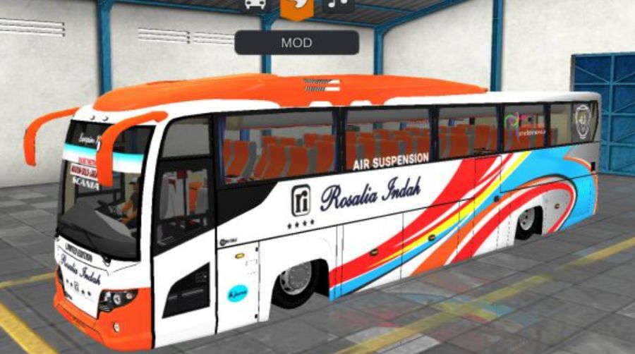 Mod Bussid Bus Scorpion King Rosalia Indah