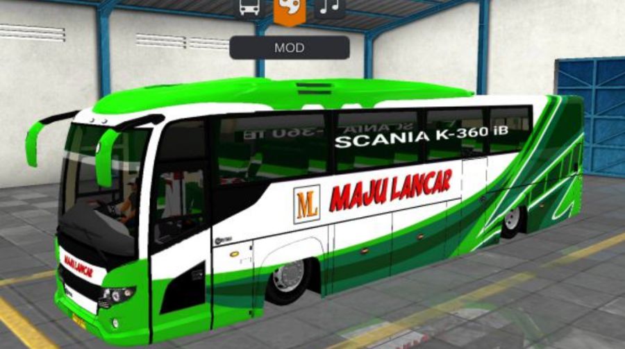 Mod Bussid Bus Scorpion King Maju Lancar