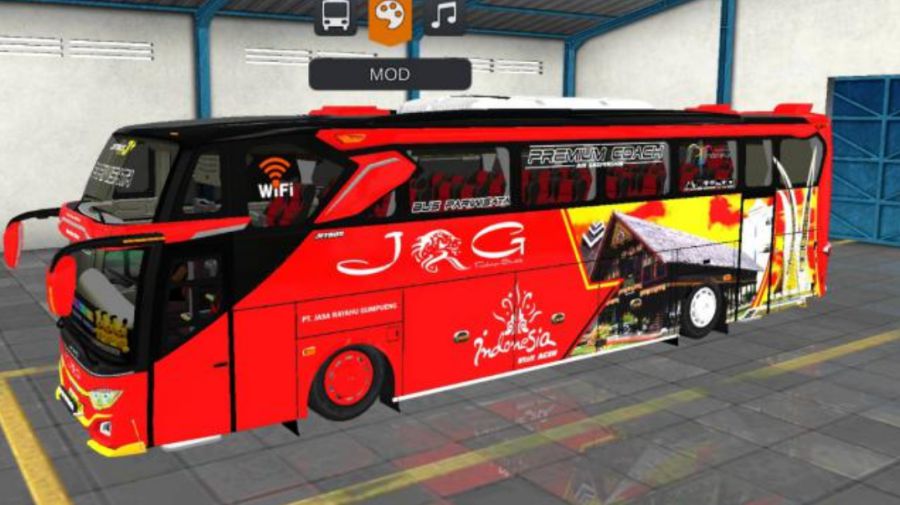 Mod Bussid Bus JB3+ SHD Voyager JRG