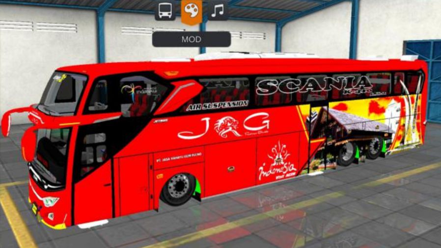 Mod Bussid Bus JB3+ Voyager Tronton JRG