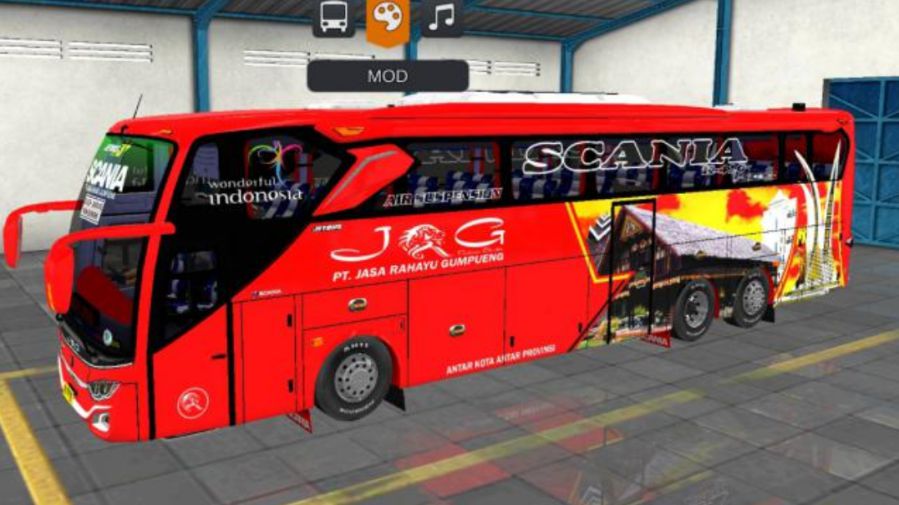 Mod Bussid Bus JRG K410 SG