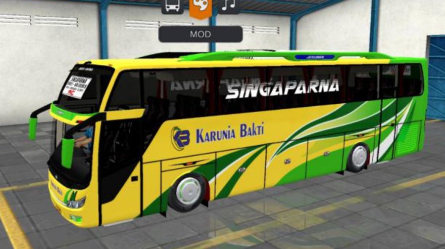 Mod Bussid Bus Jetliner HDD Karunia Bakti