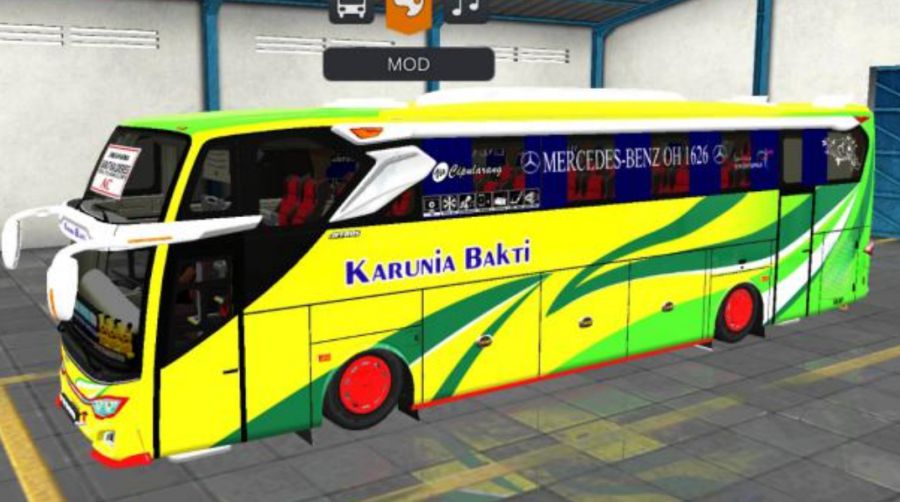 Mod Bussid Bus JB3+ SHD Voyager Karunia Bakti