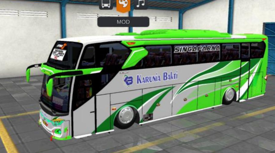 Mod Bussid Bus JB3+ SHD Hino RK Karunia Bakti