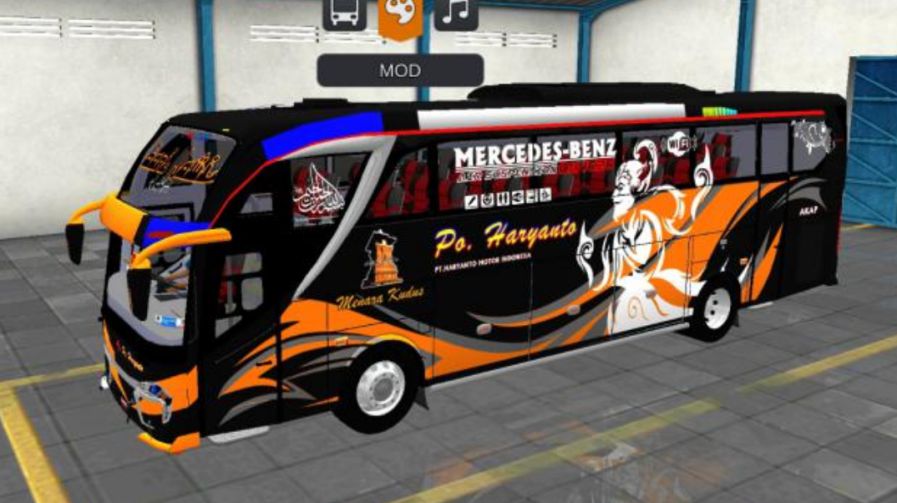 Mod Bussid Bus Skylander PO Haryanto