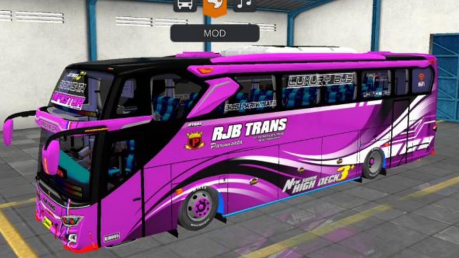 Mod Bussid Bus JB3+ Hino RK RJB Trans