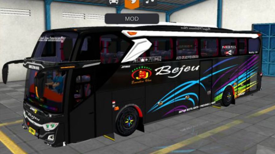 Mod Bussid Bus JB3+ SHD Hino RK Bejeu