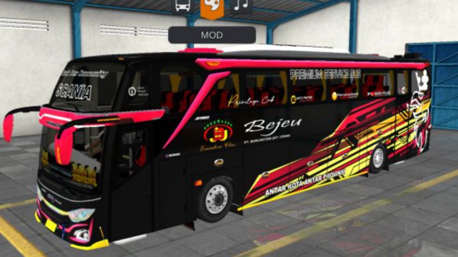 Mod Bussid JB3+ SHD Scania Beju