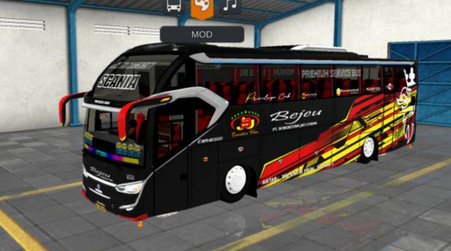 Mod Bussid Bus SR2 XHD Prime Scania Bejeu