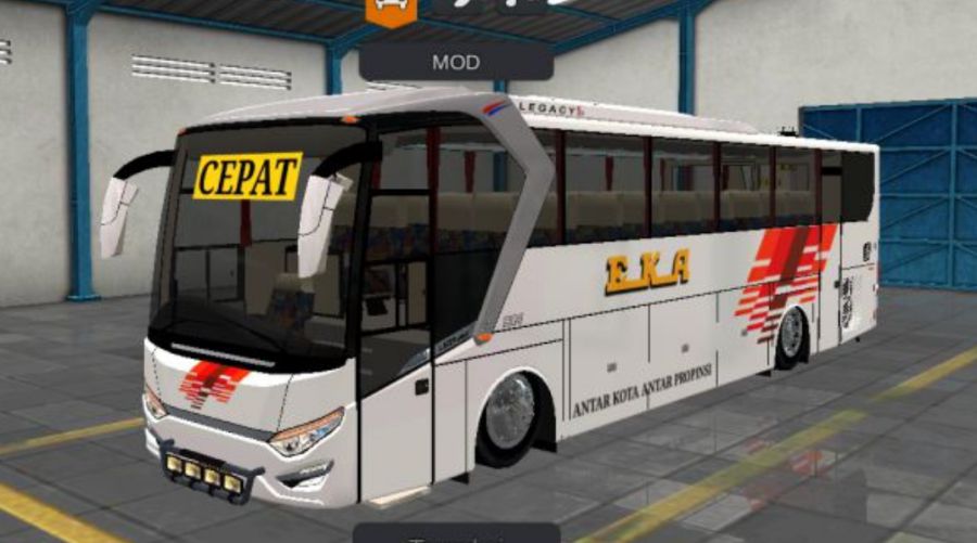 Mod Bussid Bus Legacy SR1 Spion Gajah