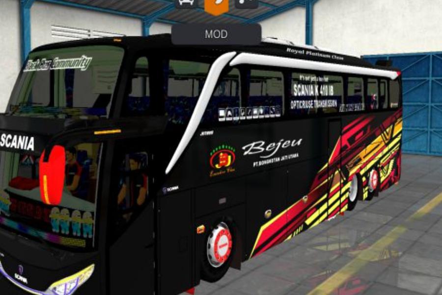 Mod Bussid Bus JB2 SHD Tronton Bejeu