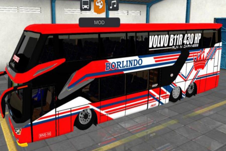 Mod Bussid SR2 XDD Borlindo