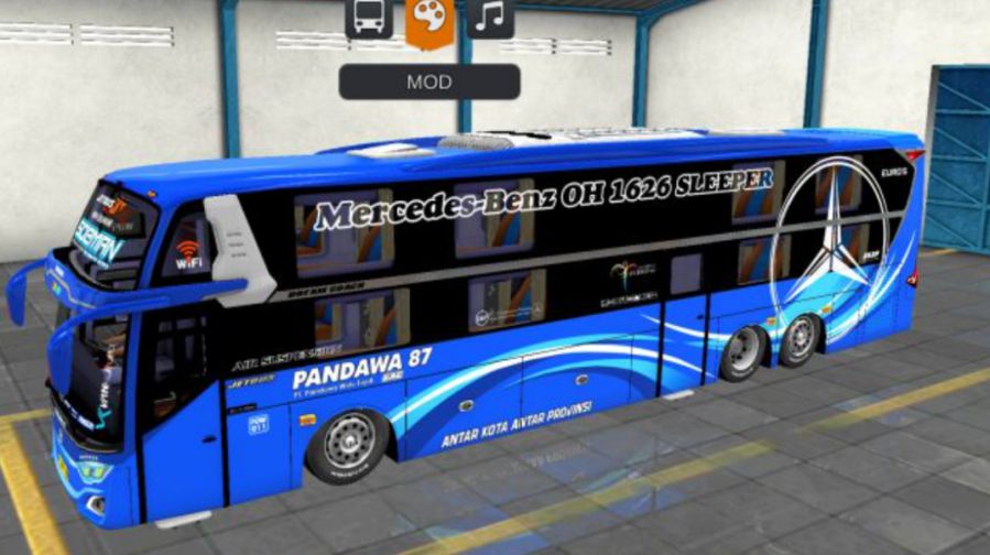 Mod Bussid Bus Dream Coach Pandawa 87 Tronton